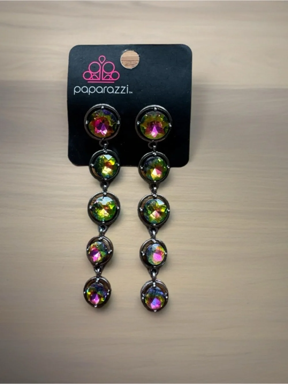 Paparazzi Oil Spill Dangle Earrings